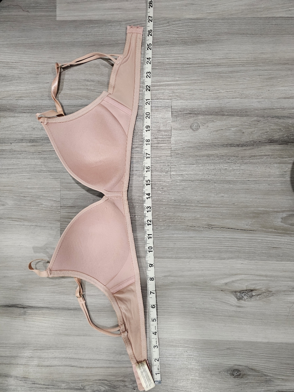 Jessica Simpson Seamless Light Pink Wireless T-Shirt Bra - Picture 4 of 9